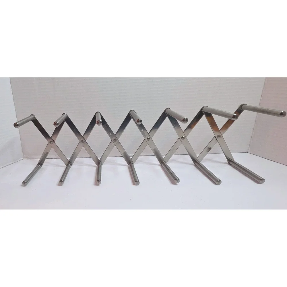 IKEA Rationell Variera Pot Lid Organizer Stainless Steel Expandable Rack 20325